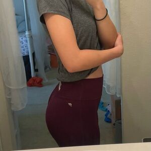 fabletics plum purple leggings small